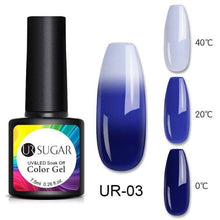 Load image into Gallery viewer, 2022 NEW Purple Gel Nail Polish UV Color Changing Gel Nail Polish Stylish Three Layer Effect For Womens
