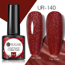 Load image into Gallery viewer, Brown Blue Gel Nail Polish UV LED Autumn Winter Series Matte And Glossy Colors Elegant Stylish Design For Womens
