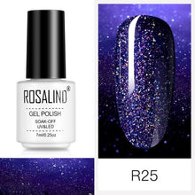 Load image into Gallery viewer, Luxury Womens Pink Shiny Nail Gel Polish Varnish Permanent UV Gel Popular High Quality Colorful Nail Polish
