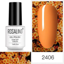 Load image into Gallery viewer, Luxury Womens Pink Shiny Nail Gel Polish Varnish Permanent UV Gel Popular High Quality Colorful Nail Polish
