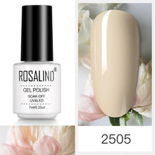 Load image into Gallery viewer, Luxury Womens Pink Shiny Nail Gel Polish Varnish Permanent UV Gel Popular High Quality Colorful Nail Polish
