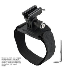 Load image into Gallery viewer, Bicycle Headlight Holder Front LED Lamp Buckle Quick Mount Release Helmet Adaptor Bracket Light Switch 360°Rotation Flashlight Mount Holder Bicycle Cycle Bike Front Torch Mount LED Headlight Holder Clip Clamp Rubber For Diameter Flashlight
