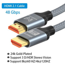 Load image into Gallery viewer, 4K HDMI Cable HDMI 2.0 Ultra HD Audio Wire HDMI Splitter Digital Cord High Speed 18Gbps HDMI 2.0 Cable 4K HDR 2160P For TV  Projector Laptops Gaming
