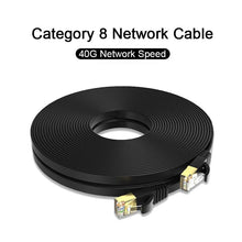 Load image into Gallery viewer, 2021 Super Fast CAT8 Ethernet Cable RJ45 Lan Cable FTP Network Cable For RJ45 Cat8 Compatible Patch Cord Modem Router Cable Ethernet High Speed For Router TV Set
