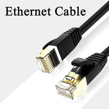 Load image into Gallery viewer, 2021 Super Fast CAT8 Ethernet Cable RJ45 Lan Cable FTP Network Cable For RJ45 Cat8 Compatible Patch Cord Modem Router Cable Ethernet High Speed For Router TV Set
