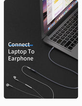 Load image into Gallery viewer, Audio Extension 3.5 mm Aux Cable Jack For Headphone Extender Cord
