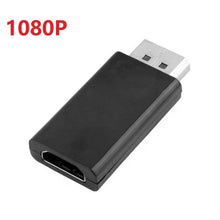 Load image into Gallery viewer, 4K DP To HDMI-compatible 1080P Adapter And DP To HDMI-compatible DP Video Audio Connector For PC Laptop Monitor Projector
