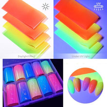 Load image into Gallery viewer, Nail Foils Marble Flower Series Iridescent Nail Art Transfer Sticker Paper Slider Nail Water Decal Design Manicures Decorations  Art Manicures Decoration New Gold Nail Transfer Foils for Nail Arts Nails Supply Holographic Effect Nail Art Foil Stickers Hol
