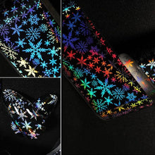 Load image into Gallery viewer, Nail Foils Marble Flower Series Iridescent Nail Art Transfer Sticker Paper Slider Nail Water Decal Design Manicures Decorations  Art Manicures Decoration New Gold Nail Transfer Foils for Nail Arts Nails Supply Holographic Effect Nail Art Foil Stickers Hol
