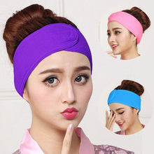 Load image into Gallery viewer, Soft Toweling Hair Accessories Girls Headbands for Face Washing Bath Makeup Hair Band Women Adjustable SPA Facial Headband Gorgeous Hair Accessories For Women
