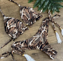 Load image into Gallery viewer, Popular Women's Beachwear  Bikini Set Swimwear Push-Up Padded Swimsuit Floral Bikini Set Low Rise Ruffled Two Pieces Swimsuit Push Up Bathing Suit Swimwear
