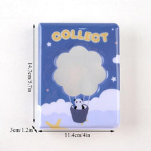 Load image into Gallery viewer, 64 Pockets 3 Inches Photo Album Card Holder Receipt Storage Hollow Love Heart Photo Holder Business Card Bag Kpop Photocard Holder Book Polaroid Book Album Gifts For Valentines Day
