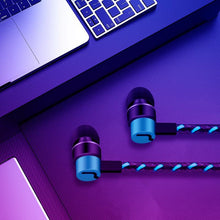 Load image into Gallery viewer, Sports Headphones Wired Gaming In Ear Earbuds Monitor Earphones With Mic Stereo Sound Volume Control  3.5mm Wired Headphones With Bass Earbuds Stereo Earphone Music Sport Gaming Headset With Mic Simple Earphones
