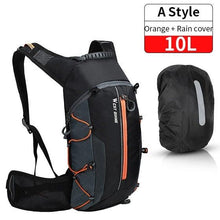 Load image into Gallery viewer, Bike Bags Portable Waterproof Backpack Cycling Water Bag Outdoor Sport Climbing Hiking Pouch Hydration Backpack  Bike Backpack  Mountain Biking Daypack Cycling Hiking Bicycle 10L
