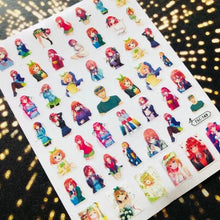 Load image into Gallery viewer, 3D Nail Art Stickers Decal Template Nail Tool Decorations Nail Slider  Metallic Nail Art Stickers Set Love Metal Nail Studs Decals for Women Nail Decorations Accessories Metal Curve Stripe Lines Design Letter Nail Sticker Decoration
