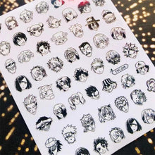 Load image into Gallery viewer, 3D Nail Art Stickers Decal Template Nail Tool Decorations Nail Slider  Metallic Nail Art Stickers Set Love Metal Nail Studs Decals for Women Nail Decorations Accessories Metal Curve Stripe Lines Design Letter Nail Sticker Decoration
