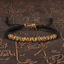 Load image into Gallery viewer, National Style Lucky Red String Bracelet Handmade Braided Knot Charm Bracelets For Women Men Red Bracelet Protection Red Cord Bracelet Adjustable Braided Knot Bracelet
