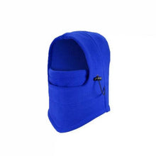 Load image into Gallery viewer, Winter Cycling Cap Fleece Thermal Keep Warm Windproof Cycling Face Mask Balaclava Skiing Fishing Hiking Skating Hat Headwear Fashion Balaclava Shawl Women Winter Hat Soft Knitted Hooded Neck Collar Cap Beanie Hat Warm Scarf Unisex Bonnet Hooded Scarf Hat
