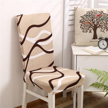 Load image into Gallery viewer, Spandex Chair Cover Removable Anti-Dirty Seat Slipcover Cover For Banquet Wedding Dinner Restaurant Slipcovers Anti-Stain Removable Washable Parsons Chair Protector For Dining Room Banquet Ceremony Wedding Party Hotel Restaurant
