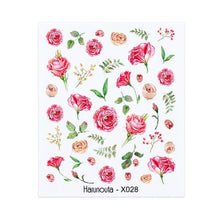 Load image into Gallery viewer, Nails Sticker Nail Art Decorations Flowers Leaves Decals Water Transfer Sliders Woman Face Fruit Foil Manicures Wraps  Water Transfer Nail Decals Sticker For Pretty Girl Self-Adhesive Nail Decals Designer Nail Stickers for Acrylic Decal

