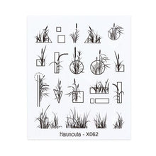 Load image into Gallery viewer, Nails Sticker Nail Art Decorations Flowers Leaves Decals Water Transfer Sliders Woman Face Fruit Foil Manicures Wraps  Water Transfer Nail Decals Sticker For Pretty Girl Self-Adhesive Nail Decals Designer Nail Stickers for Acrylic Decal

