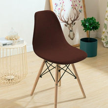 Load image into Gallery viewer, Waterproof Chair Cover for Shell Chair Washable Removable Armless Shell Seat Cover Banquet Home Modern Style for Kitchen Dining Room Chair Slipcovers Dining Chair Covers Parsons Chair Slipcover Stretch Chair Covers For Dining Room
