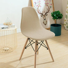 Load image into Gallery viewer, Waterproof Chair Cover for Shell Chair Washable Removable Armless Shell Seat Cover Banquet Home Modern Style for Kitchen Dining Room Chair Slipcovers Dining Chair Covers Parsons Chair Slipcover Stretch Chair Covers For Dining Room
