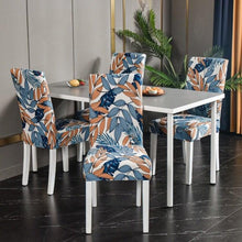 Load image into Gallery viewer, Marble Printed Stretch Chair Cover For Dining Room Office Banquet Chair Protector Elastic Material Armchair Cover  Chair Cover Chair Slipcover Marble Background Texture Parson Chair
