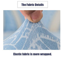 Load image into Gallery viewer, Geometric Sofa Covers Stretch Plaid Sofa Slipcovers for Living Room Elastic Sofa Cover Couch Armchair Cover Towel 1 2 3 4 Seater Slipcover For Sofas Loveseat Armchair Living Room Universal Furniture
