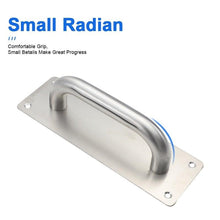 Load image into Gallery viewer, Large Size Door Handle Stainless Steel Furniture Handles  Door Knob Pull Handle Stainless Steel Flush Concealed Furniture Handle for Door Drawer Cupboard Cabinet Sliding Door
