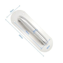 Load image into Gallery viewer, Large Size Door Handle Stainless Steel Furniture Handles  Door Knob Pull Handle Stainless Steel Flush Concealed Furniture Handle for Door Drawer Cupboard Cabinet Sliding Door
