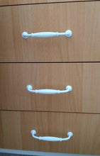 Load image into Gallery viewer, Handles Drawer Cabinet Furniture Kitchen Handles For Cabinet Knob Door Drawer Furniture Kitchen Knob Simplicity White Stainless Steel Hollow Tube  Bar Drawer Pulls Cupboard Knob For Kitchen Furniture Hardware
