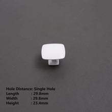 Load image into Gallery viewer, Handles Drawer Cabinet Furniture Kitchen Handles For Cabinet Knob Door Drawer Furniture Kitchen Knob Simplicity White Stainless Steel Hollow Tube  Bar Drawer Pulls Cupboard Knob For Kitchen Furniture Hardware
