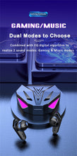 Load image into Gallery viewer, Bluetooth Game Headset Mobile Game 65ms Low Latency Chicken Winner True Wireless Earbuds with Mic Gaming Bluetooth Headphones Touch Control  Eating Competitive Stereo Noise Reduction Earphones With Mic
