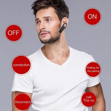 Load image into Gallery viewer, L9 Wireless Bluetooth-compatible Headphone With Microphone Bass Sport Earphones Universal Handsfree Hanging Ear Single Earhphone
