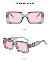 Load image into Gallery viewer, Small Size Rectangle Shape Sunglasses For Women &amp; Men New Retro Style Square Branded Design New Fashionable  Hip Hop Sun Glasses For Female
