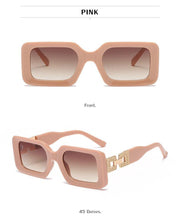 Load image into Gallery viewer, Small Size Rectangle Shape Sunglasses For Women &amp; Men New Retro Style Square Branded Design New Fashionable  Hip Hop Sun Glasses For Female

