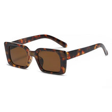 Load image into Gallery viewer, Classic New Rectangle Shape Sunglasses For Women Rectangle Sunglasses for Women 90’s Vintage Shades Square Thick Frame Glasses Luxury Design New Small Square  Eyewear Decent Shades
