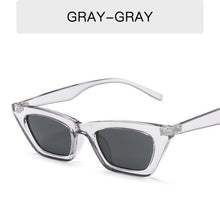 Load image into Gallery viewer, Black Rectangle Sunglasses For Women Retro Driving Glasses Vintage Fashion Style Cat Eye Sunglasses Women Small Cool Sun Glasses Luxury Eyewear
