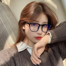 Load image into Gallery viewer, Blue Light Blocking Glasses Frame Lightweight Eyeglasses Frame Filter Blue Ray Computer Game Glasses  Oversized Women Eyeglasses Transparent Anti Blue Ray Men Modern Simple Frames
