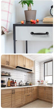 Load image into Gallery viewer, Modern Cabinet Handles Solid Aluminum Alloy Door Knobs And Handles Kitchen Cupboard Pulls Drawer Knobs Furniture Handle Hardware Black Cabinet Cupboard Drawer Door Handle Drawer Dresser Pulls for Furniture Kitchen Cabinet Cupboard Hardware
