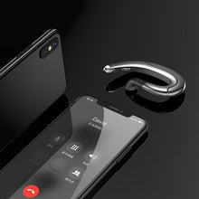 Load image into Gallery viewer, Running Sports Earphone BoneBluetooth Headphones True Wireless Earbuds with Charging Case IPX7 Waterproof Stereo Sound Earphones Built-in Mic in-Ear Headsets Deep Bass Conduction Ear Hook Bluetooth 5.0 HiFi Stereo Wireless Earphone Headset For  Headsets
