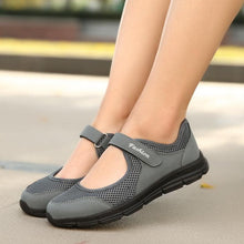 Load image into Gallery viewer, Summer Breathable Women Espadrilles Sneakers Healthy Walking Sport Mesh Sport Running Fashion Breathable Mesh Casual Shoes Flat Shoes Women Espadrilles
