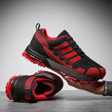 Load image into Gallery viewer, Running Mens Sport Elegant Sneakers Air Cushion Sneakers Lace Up Low Top Jogging Shoes Man Athletic Footwear Breathable Comfortable Athletic Running Sneakers

