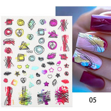 Load image into Gallery viewer, White Embossed Flower Lace Sticker Decal Wedding Nail Art Designs Floral Butterfly Japanese Manicures Nail Decoration Metallic Curve Strip Line Nail Decal Self-Adhesive 3D Wave Design Decoration for Women Girls Adhesive Striping Tape Nail Art Stickers
