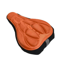 Load image into Gallery viewer, Mountain Bike 3D Saddle Cover Thick Breathable Super Soft Bicycle Seat Cushion Silicone Sponge Gel Seat Cover With Gel Padding And Memory Foam Bike Seat Cushion Cover Pad  For Bicycle Seat Saddle
