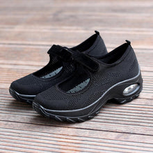Load image into Gallery viewer, New Air Cushion Flat Shoes Women Mesh Sneakers Breathable Women Shoes Increase Casual Shoes Air Cushion Woman Mesh Sneakers Breathable Flats Womens Shoes
