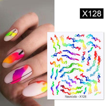 Load image into Gallery viewer, Spring Simple Green Theme Water Decal Sticker Flower Leaf Tree Summer Slider For Manicuring Nail Art Watermarks Art Decoration Manicure Tools Nail Watermark Decals iridescent Decoration Nail Self-Adhesive Decals Nail Stickers Water Transfer Fresh Nail
