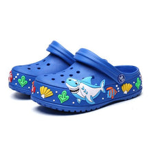 Load image into Gallery viewer, Children Summer Cartoon Sandals Quick-Dry Beach Kids Clogs Slippers Light-Weight Wear-Resistant Boy Girl Shoes Comfort Clogs Kids Slip On Garden Shoes Boys Lightweight Outdoor Beach Pool Slide Sandals
