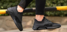 Load image into Gallery viewer, Sport Black Spring Fashion Casual Sports Running Air Shoes Black Mens Sneakers Lightweight Athletic Running Walking Gym Shoes Casual Sports Fashion Walking Sneakers
